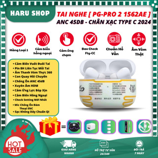 [ Bh 6 tháng] Tai nghe Bluetooth PRO 2 Louda 1562AE Chuẩn Hổ Vằn, Âm Vòm Thật, Bao Check Fly-CC, Cảm Biến Hồng Ngoại