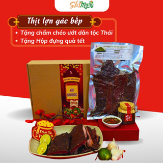 Thịt Lợn Gác Bếp Tây Bắc Thịt Sấy Khô Ngon Chuẩn Vị Ăn Là Thích Tặng Kèm Chẩm Chéo