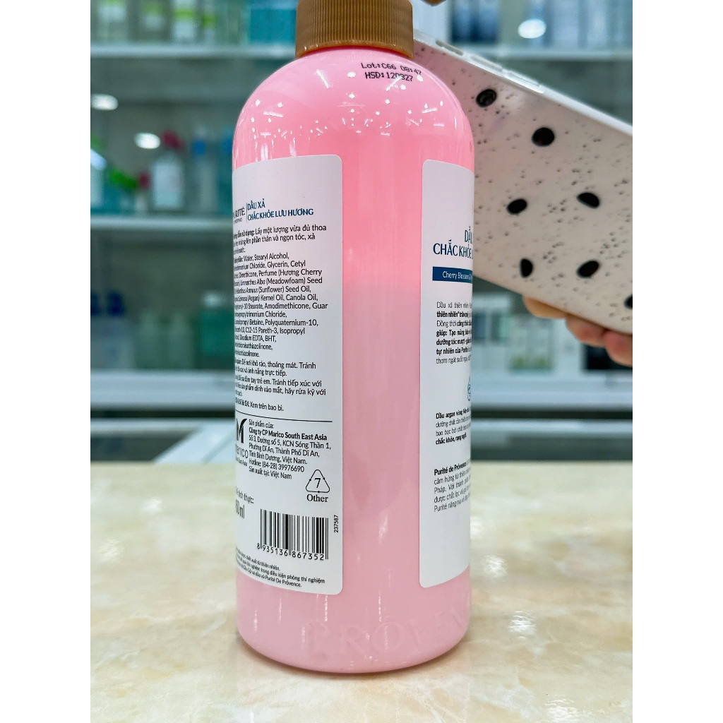 Dầu Xả Tóc Purite Provence Hương Anh Đào Và Hoa Hồng  Chính Hãng Công Ty 150ml~450ml | BigBuy360 - bigbuy360.vn