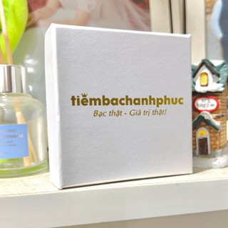 Hộp đựng trang sức, quà tặng TBHP Size 7x7 cm nhũ ánh kim cao cấp