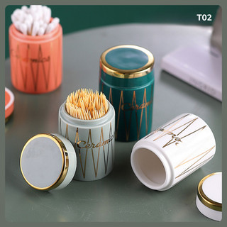 Hũ đựng tăm T02