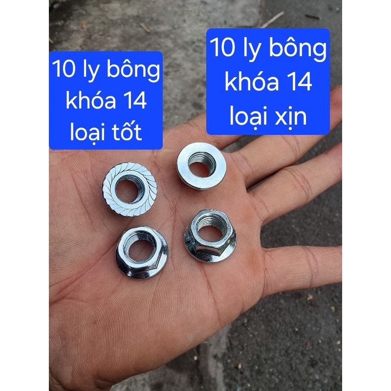 tán ecu 10ly đầu dù (50 con) (loại tốt)