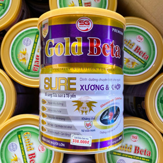 Sữa Gold Beta Sure 900g - Sữa người già Ngăn ngừa Loãng Xương Tiểu Đường