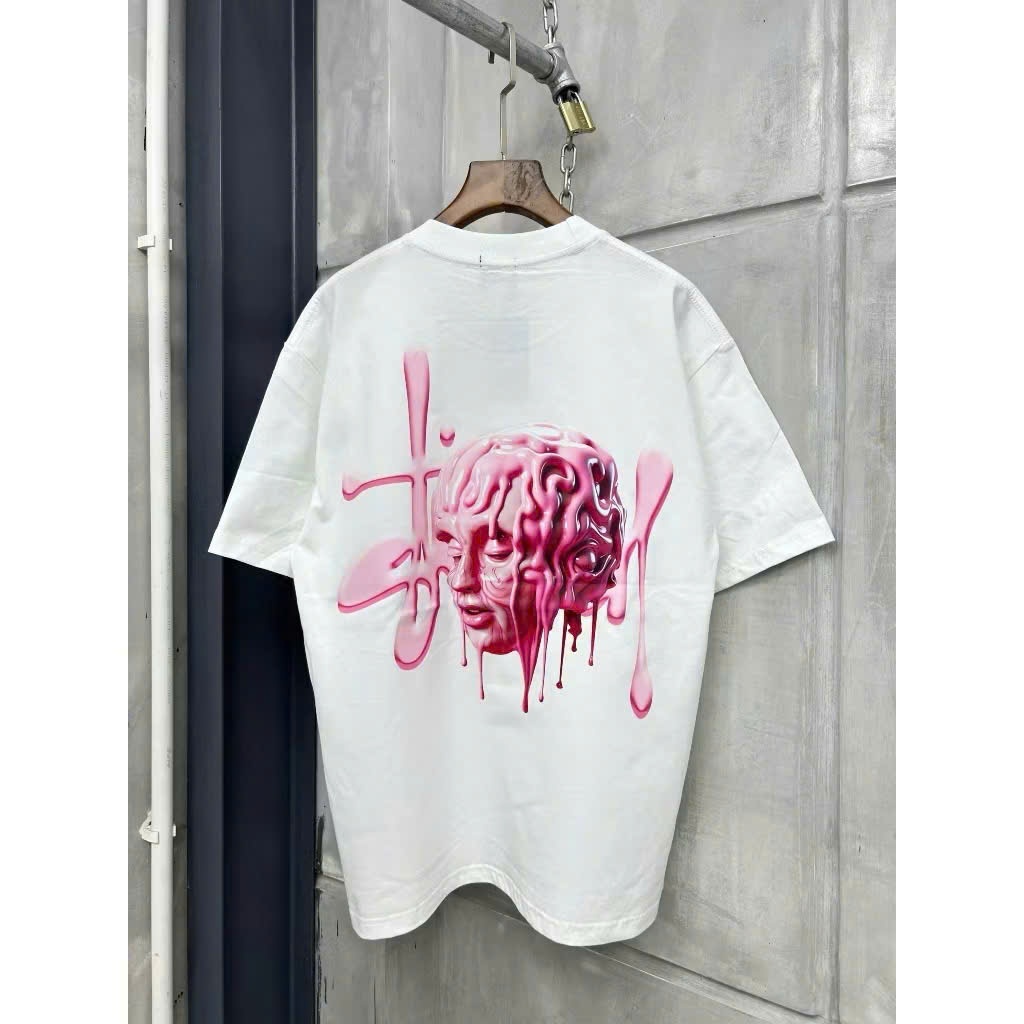 Áo thun Stussy Pink Unisex - CÓ SẴN