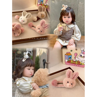   Hana kids by quynh cao  Kẹp tóc hình hoa - hình thỏ - hình trái cây phong cách Hàn Quốc tiểu thư xinh xắn cho bé gái 