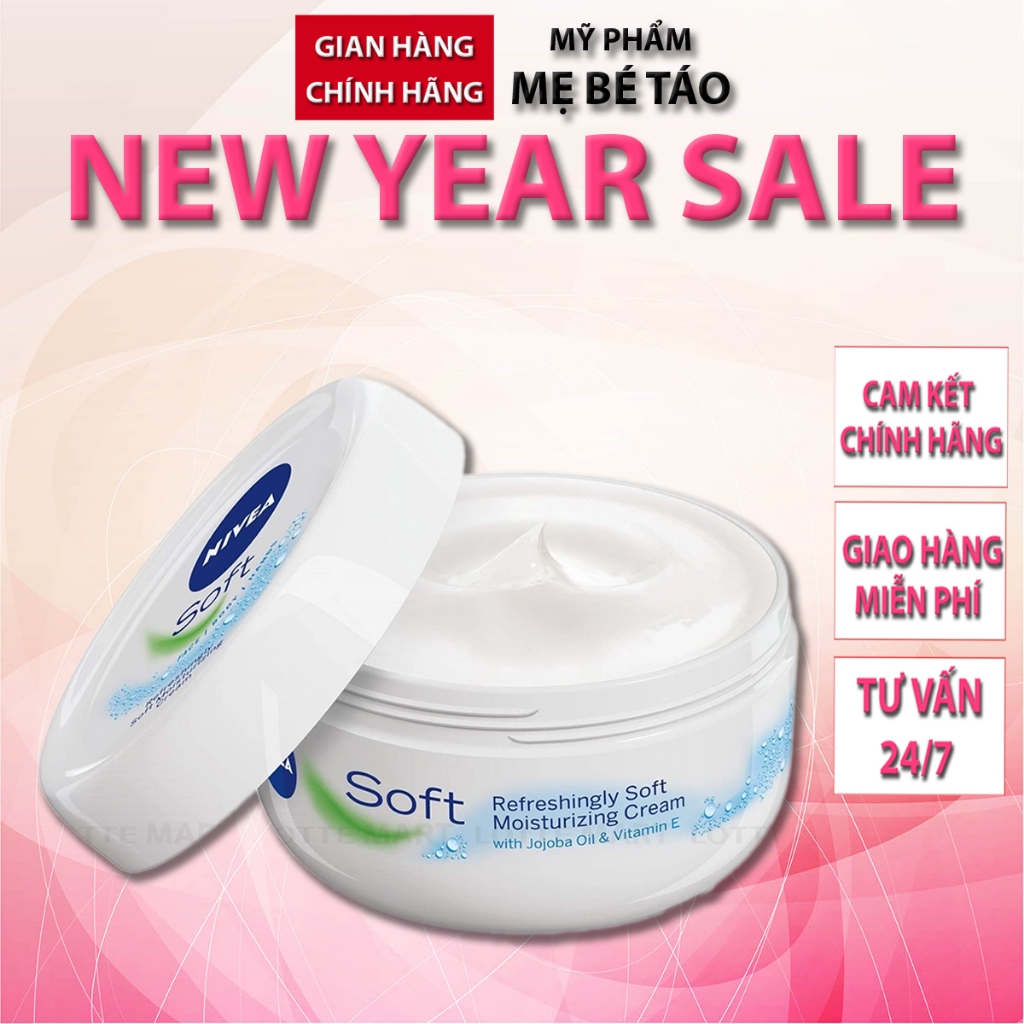 🍦Kem dưỡng da mặt và toàn thân NIVEA Soft