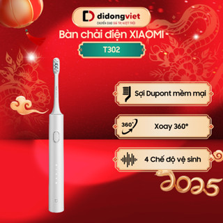 Bàn chải điện Xiaomi T302 | Xoay 360 độ - 4 chế độ vệ sinh răng miệng | Chính hãng - Bảo hành 12 tháng