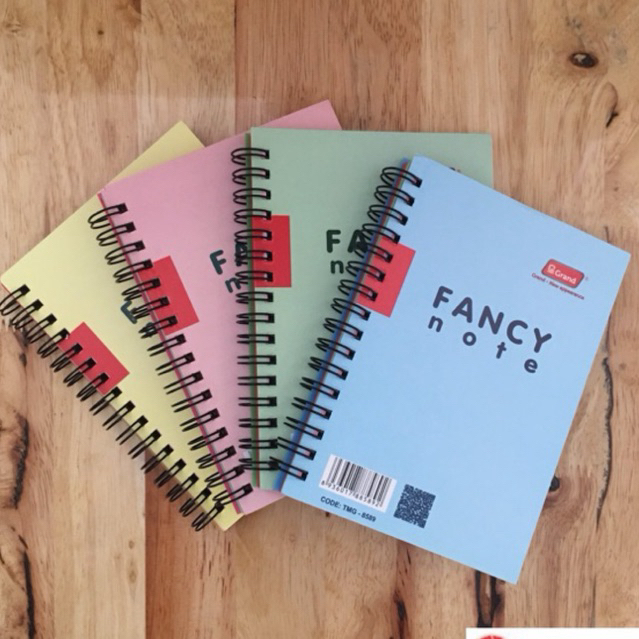 SỔ GIẤY MÀU FANCY A6