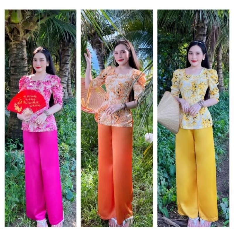 Bộ lụa đẹp chốt live
