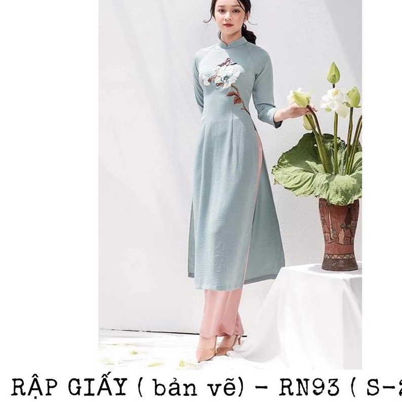 RN93_Rập giấy may áo dài nữ