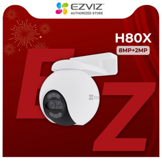 Camera EZVIZ Wifi Ngoài Trời H80x 4K 8MP COLORFULL  - Hàng Chính Hãng