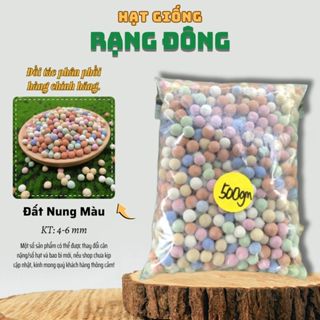 Đất Nung Nhiều Màu (500gr) Trang trí, Trồng cây thủy sinh, Lớp phủ giữ ẩm đất - Hạt giống Rạng Đông