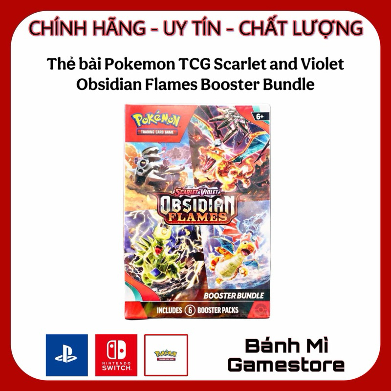 Pokemon TCG: Scarlet & Violet - Obsidian Flames Booster Bundle