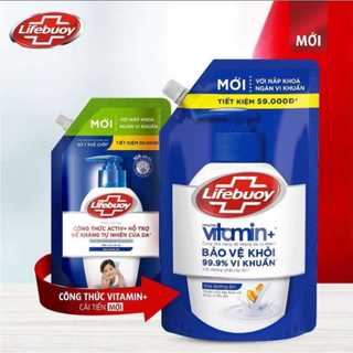  Nước rửa tay lifebuoy túi 400gr 1kg  mùi ngẫu nhiên  