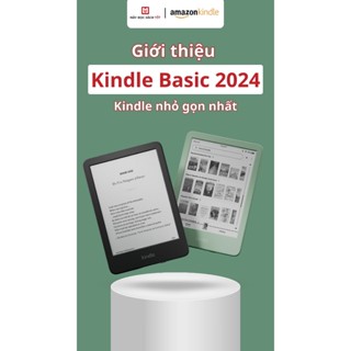 Máy Đọc Sách Kindle Basic 2024, Mới Nguyên SEAL