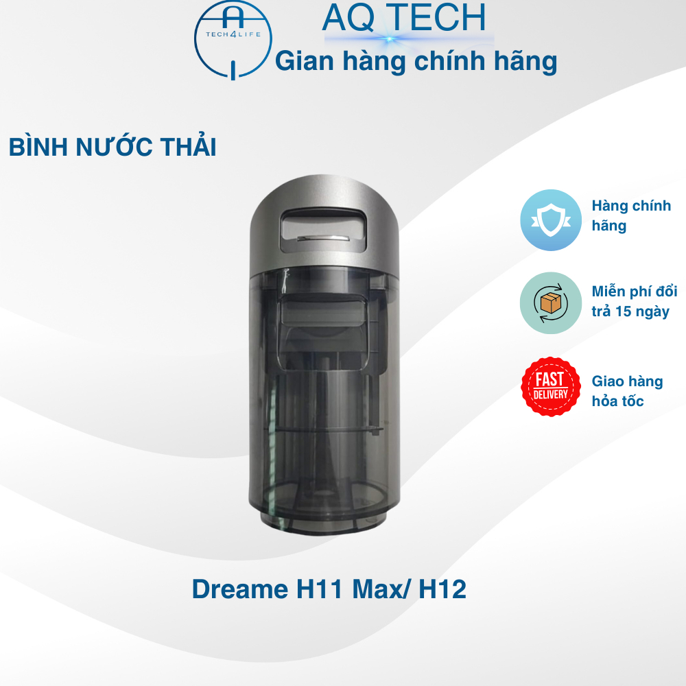 Bình Nước Thải, Nước Sạch Dreame H11 Max/ H12/H12 Core