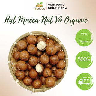 Hạt Macca Nứt Vỏ Organic Gia Lai Loại 1 Giàu Dinh Dưỡng Giảm Cân Ăn Kiêng Hộp 500g Hạt Size Hỗn Hợp
