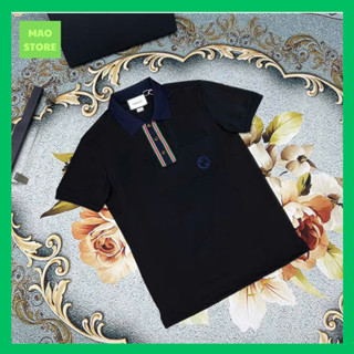 Áo Polo Nam Nữ Gu Chì Phối Vải Cổ Áo Thêu Logo Dành Cho Anh Em Boy Phố Đi Chơi Đi Học 2025