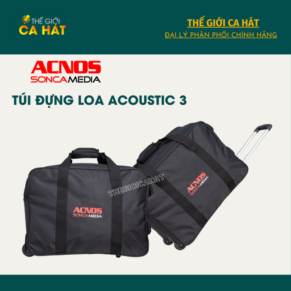 Túi đựng loa xách tay ACNOS ACOUSTIC 3