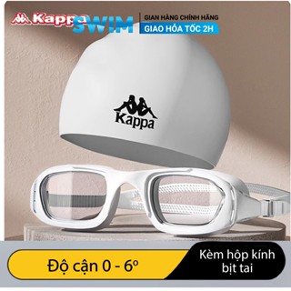 Kính Bơi Cận Thị Kappa Kèm Nút Tai Kính Bơi Nam Nữ Cận Thị Kính Bơi Kappa Cận Thị