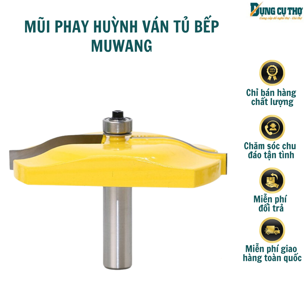 Mũi phay huỳnh ván tủ bếp Muwang