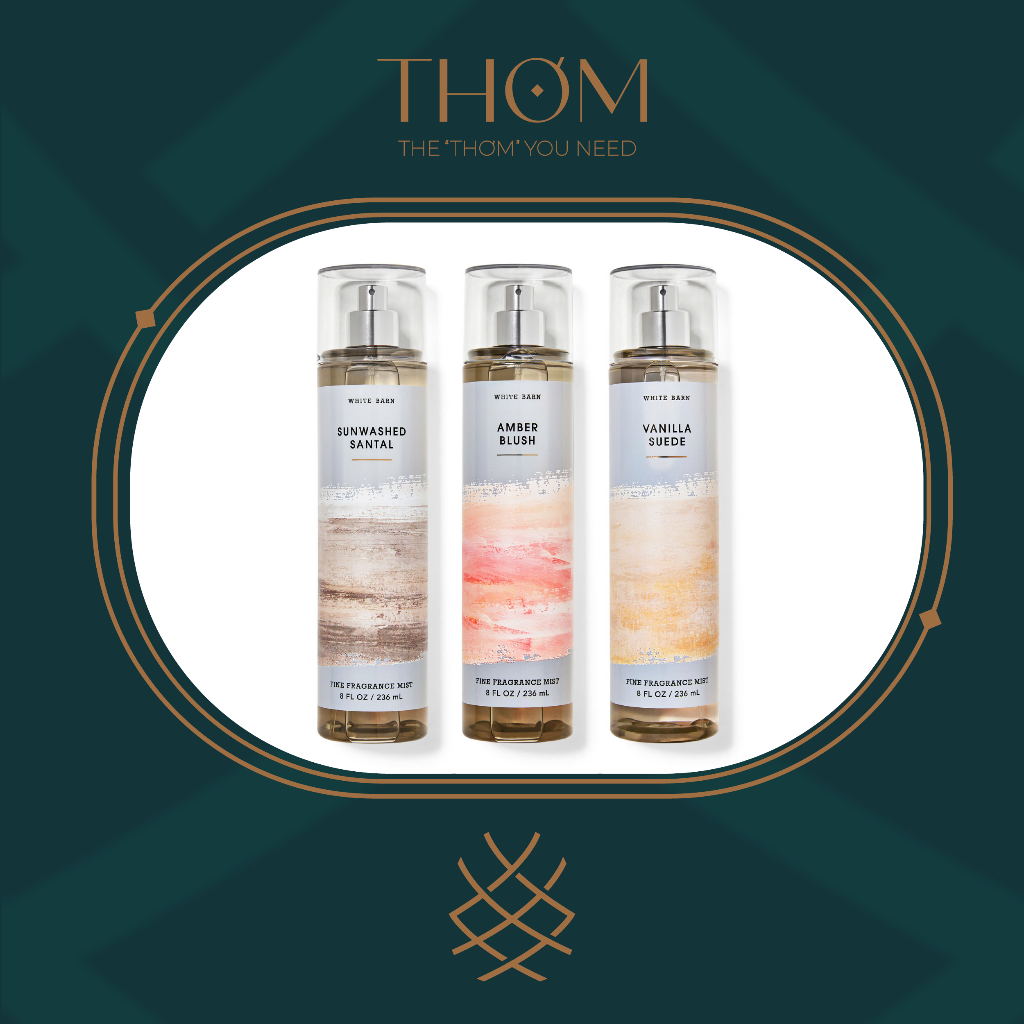 [NEW CLEAN START] VANILLA SUEDE | AMBER BLUSH | SUNWASHED SANTAL | Xịt Thơm Toàn Thân Body Mist