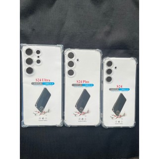 Ốp lưng Samsung Galaxy S26 Ultra, S25 Ultra, S24 Plus, S24 Ultra dẻo trong suốt chống sốc 4 góc , bảo vệ camera