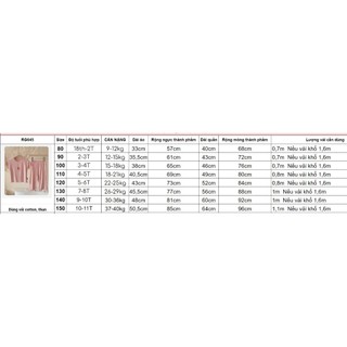 RG645_Rập giấy may bộ lửng tay raglan trẻ em