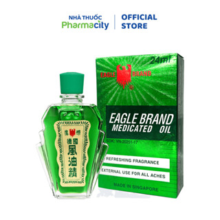 Dầu gió xanh Con Ó (Chai 24ml)