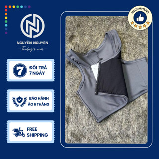  Áo Nịt Ngực TomBoy Gen Thun Có Viền Cài Hông Định Hình Ngực Tomboy Thể Thao Tập Gym Bigsize Nguyễn Nguyên Tomboy's Wear 