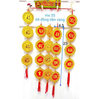 Sét 5 dây khánh treo Tết, liễn treo ngày Tết mang đến tài Lộc may mắn