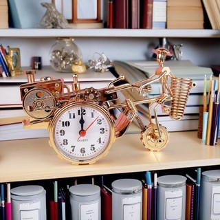 Đồng hồ báo thức mô hình Xe phong cách retro sang trọng, Đồng hồ báo thức để bàn, decor, làm quà tặng ý nghĩa