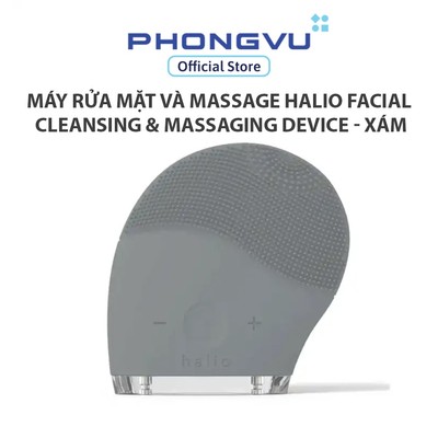 Máy Rửa Mặt Và Massage Halio Facial Device | Công Nghệ Sonic Wave, 14 Cấp Độ - Bảo Hành 24 Tháng
