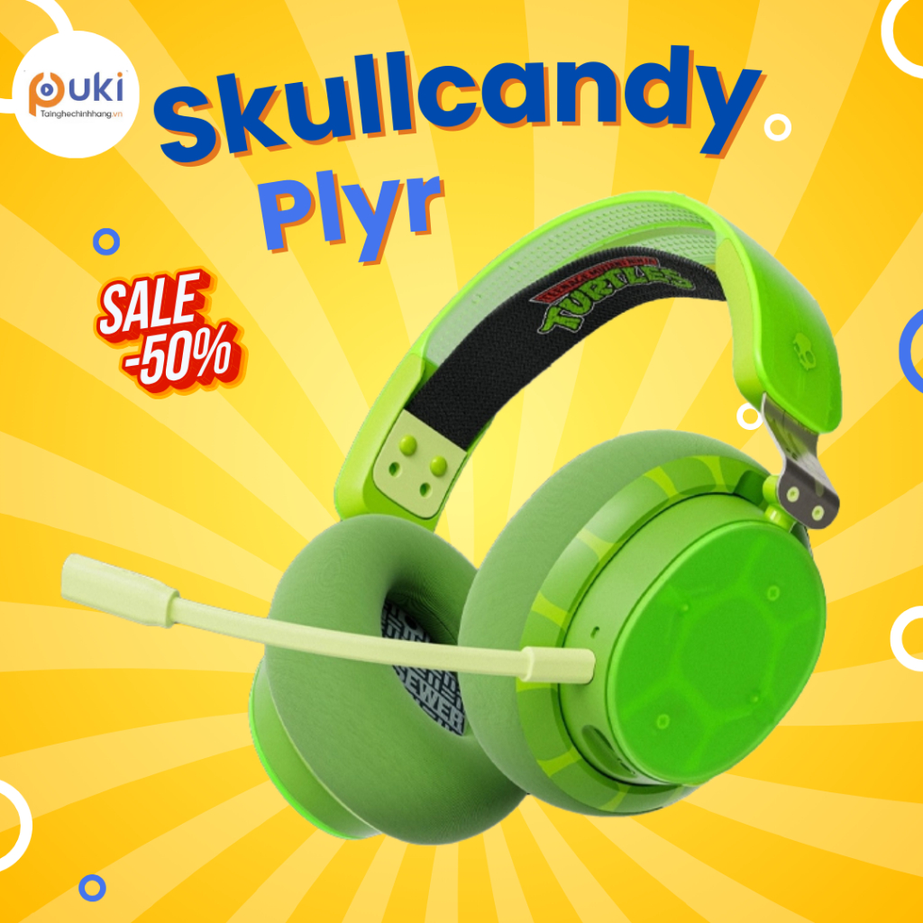 Tai Nghe bluetooth, Tai Nghe, Tai Nghe Ko Dây, Tai Nghe gaming Skullcandy Plyr