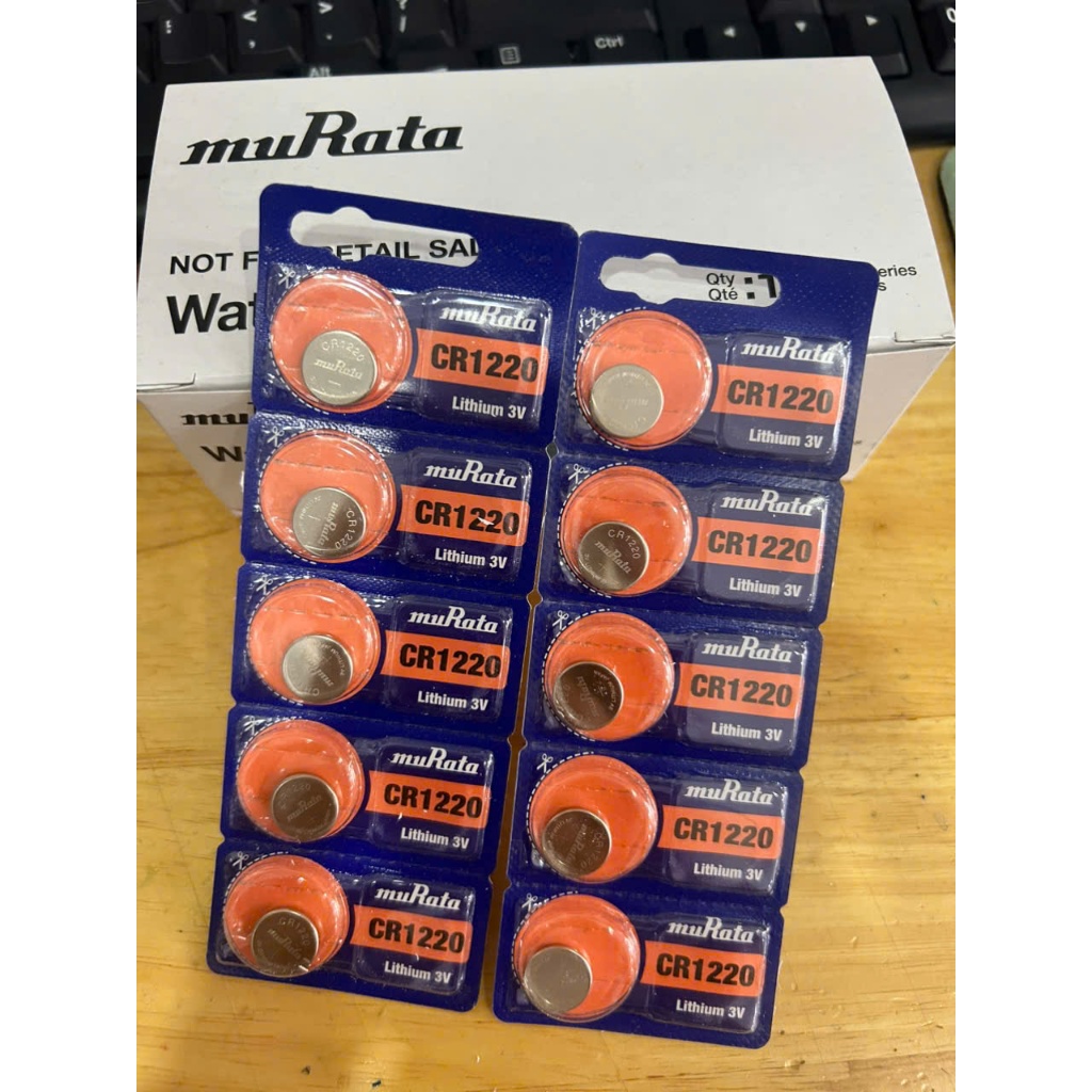 Pin chính hãng Maxell 1220 CR1220 3V - Made In Japan dành cho đồng hồ, máy tính, pin điều khiển xe máy - xe ôt ô