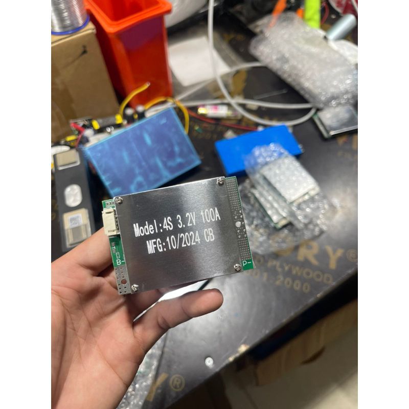 Mạch sạc xả 3s-4s-100A chung cổng 2tầng