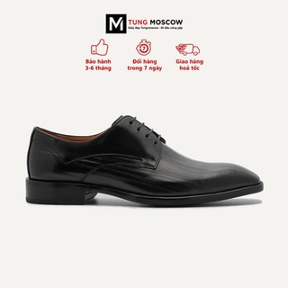 Giày tây Tùng Moscow cao cấp derby đế phíp da bò vân nổi tinh tế sang trọng cao cấp - SP006867