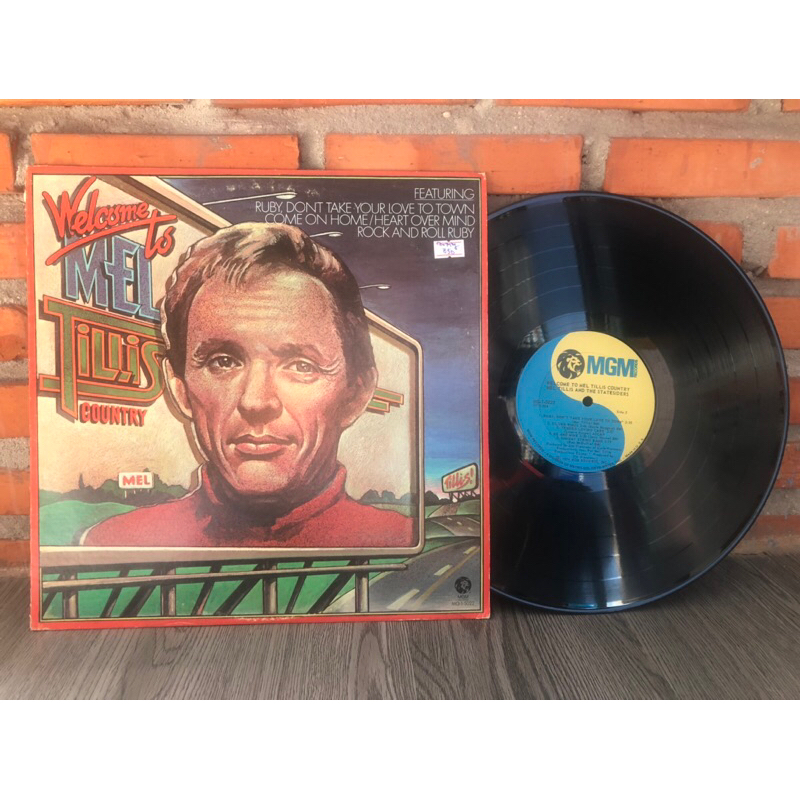 Đĩa Than Vinyl Country WELCOME TO MEL TILLIS COUNTRY MEL TILLIS AND THE STATESIDERS
