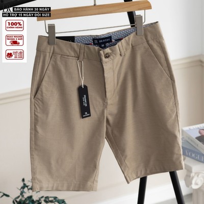 Quần short Spring vải viscose mềm mịn thoáng mát, chống nhăn, co giãn nhẹ - Bravery