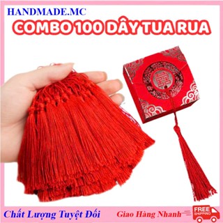 FreeShip nhanh - Sỉ 100 Dây tua rua trang trí, dây treo thiệp, decor Tết, trang trí đèn lồng, đèn Trung Thu