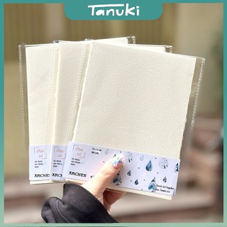 [TANUKI ART] Set Trial giấy màu nước Arches