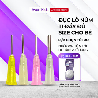  Đục Lỗ Núm Ti Bình Sữa Cho Bé Dụng Cụ Dập Lỗ Núm Ty Nhiều Size 