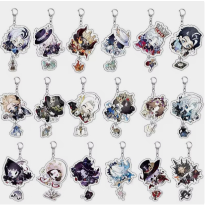 Móc khóa Game Identity V Anime Joseph Desaulniers Grace Margaretha Zelle móc khoá bằng arcrylic tron