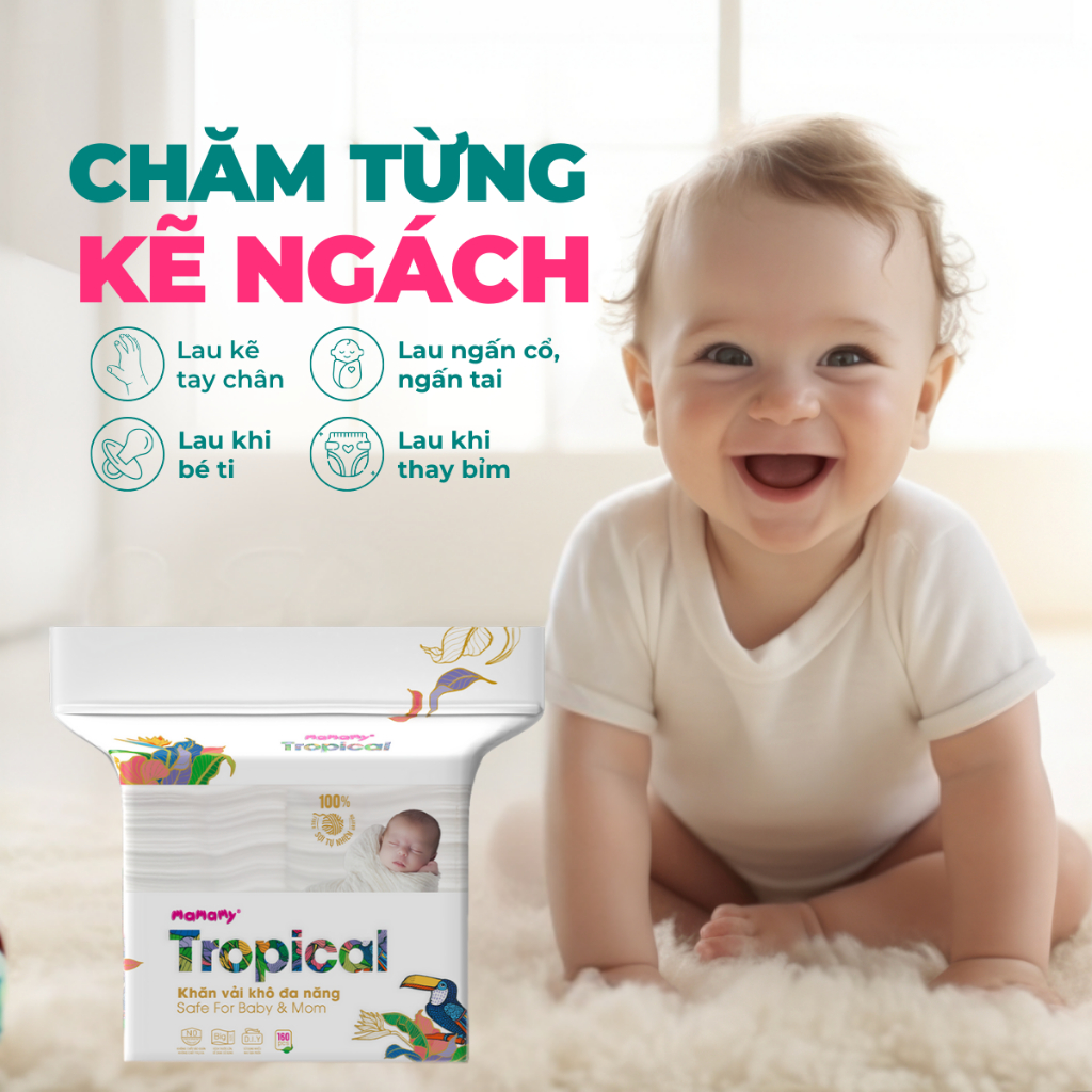 Khăn Giấy Rút Mamamy 160 Tờ Siêu Tiết Kiệm, Mền Mịn An Toàn Cho Mọi Loại Da | BigBuy360 - bigbuy360.vn