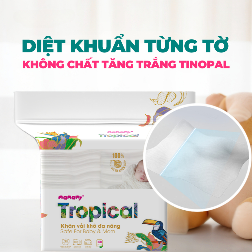 Khăn Giấy Rút Mamamy 160 Tờ Siêu Tiết Kiệm, Mền Mịn An Toàn Cho Mọi Loại Da | BigBuy360 - bigbuy360.vn