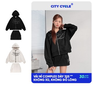 SET bộ nỉ mùa thu đông nữ nỉ dày Local Brand Chính Hãng City Cycle Set bộ nỉ Stellarski