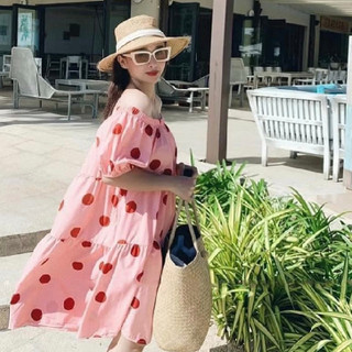 [Hàng cao cấp] Váy bầu đầm bầu chất Lụa Hàn mềm mại