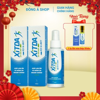 Xịt xoa bóp xương khớp Xitda - Hỗ trợ giảm đau nhức xương khớp, vai gáy, dây thần kinh tọa, bầm tím