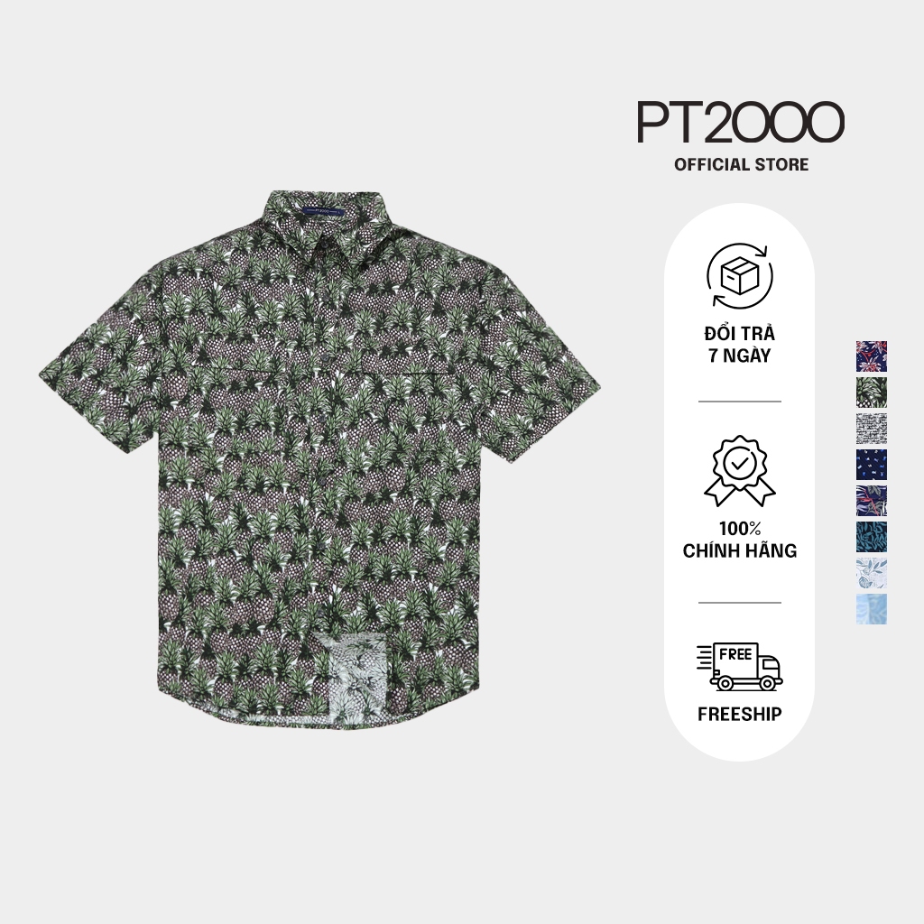 PT2000 FASHION - Sơ mi nam tay ngắn (SMM-M85)