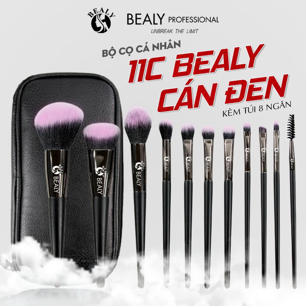 Bộ Cọ Cá Nhân Bealy 11C Đen